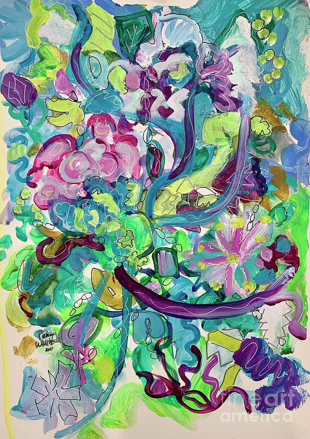 Garden of Life Painting by Patsy Walton