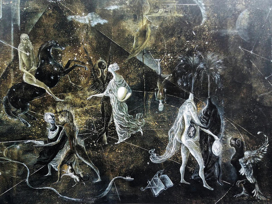 Garden of Paracelsus Zoomed In Photograph by Leonora Carrington | Fine ...