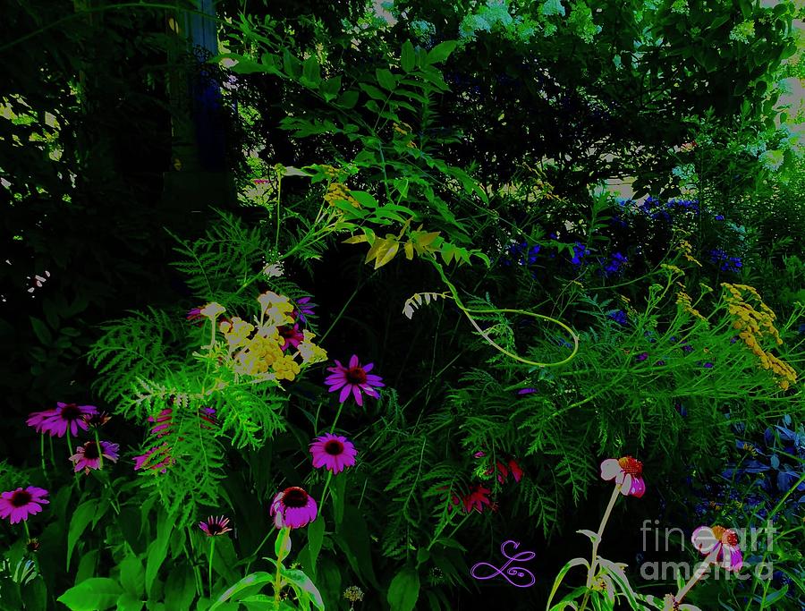 Garden of the Fairies Digital Art by Lynne Paterson