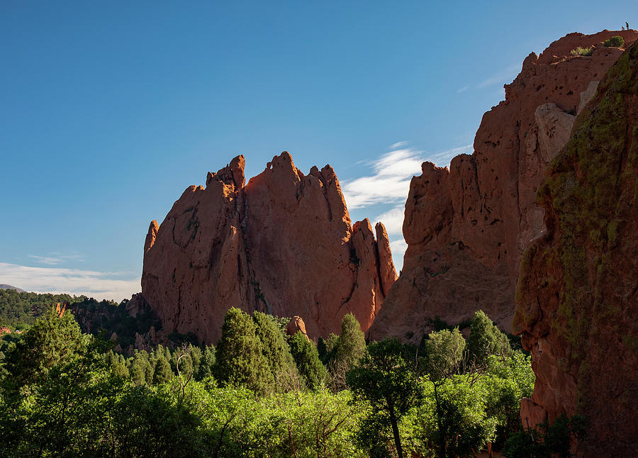 Garden Of The Gods Climbers At Dawn Photograph by Dan Sproul
