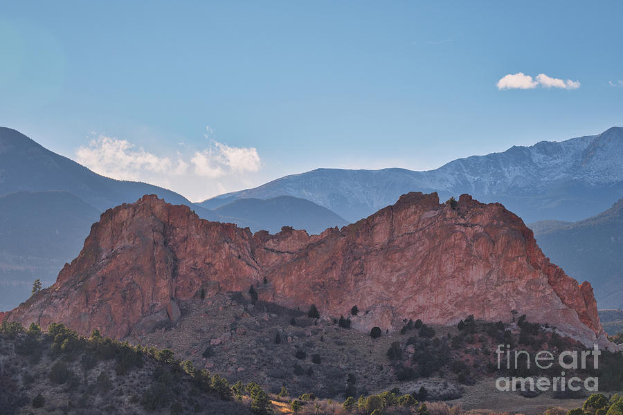 Garden of the Gods Gray Rock  Photograph by Abigail Diane Photography