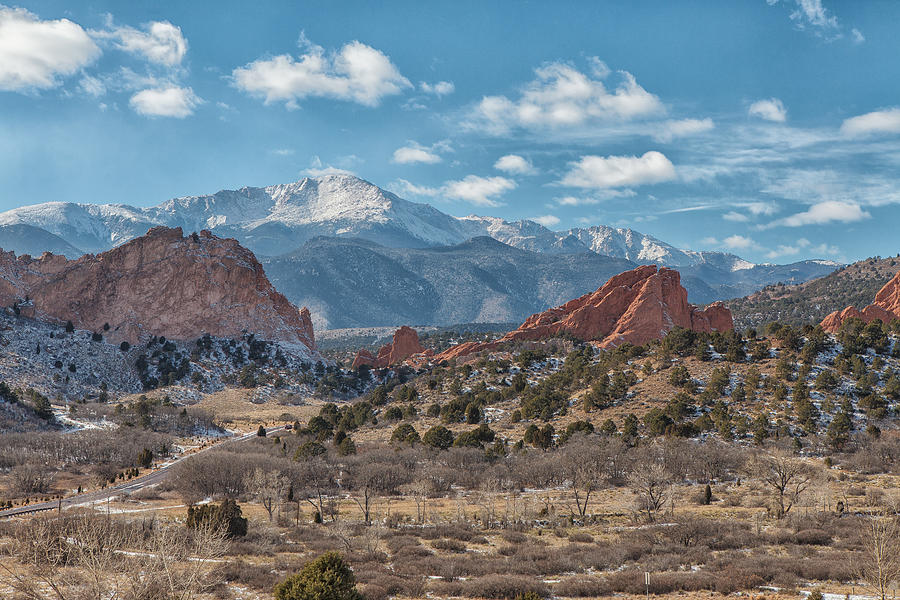 Garden of the Gods in winter Photograph by Www.sand3r.com