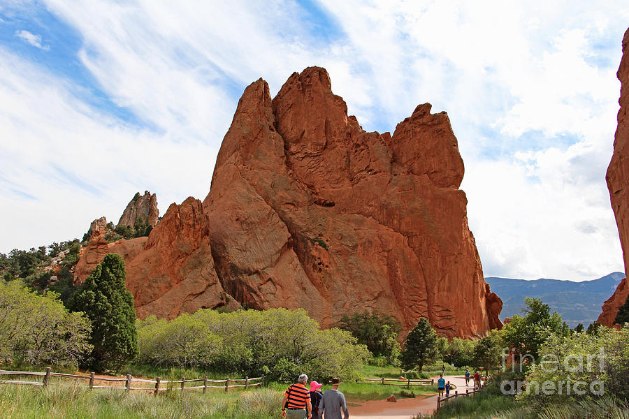 Garden Of The Gods Photograph by Kathy M Krause