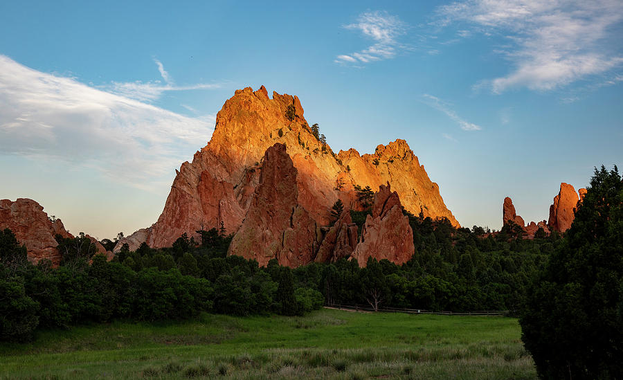 Garden Of The Gods Landscape Dawn  Photograph by Dan Sproul