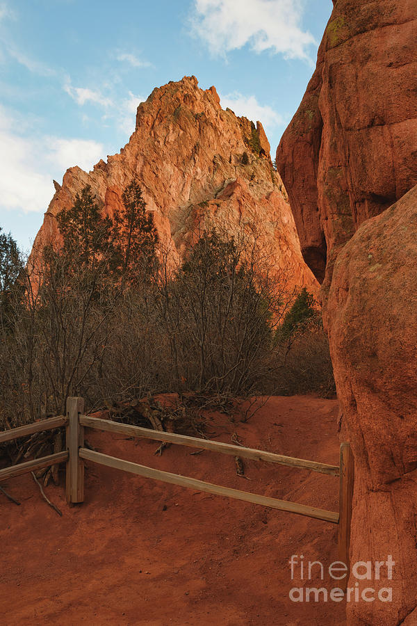 Garden of the Gods Red Rock Formation Photograph by Abigail Diane Photography