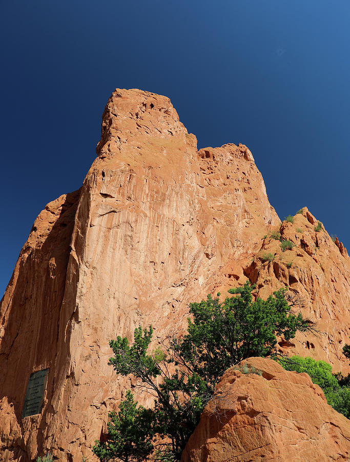 Garden Of The Gods Rock Formation Photograph by Dan Sproul