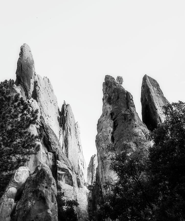 Garden of The Gods Rock Pinnacles Photograph by Dan Sproul