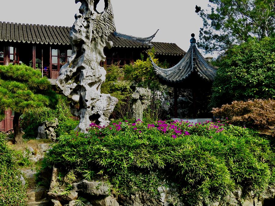 Chinese Garden Photograph by Kerry Obrist
