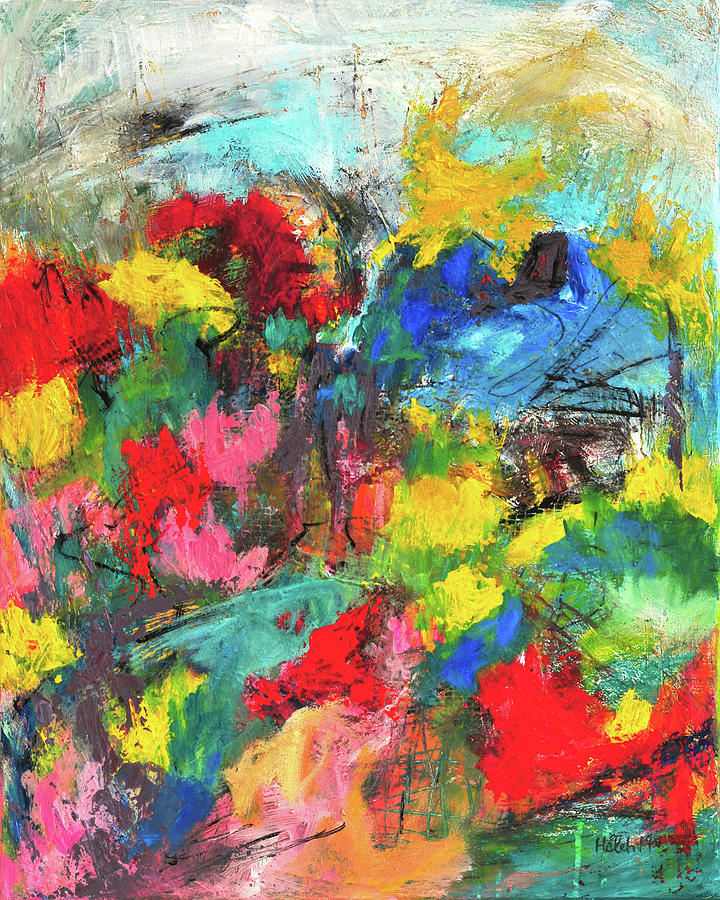 Garden Party Mixed Media by Haleh Mahbod
