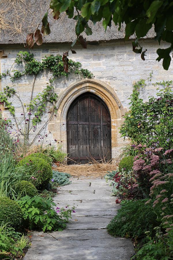 Garden Path to Arch Door Photograph by Michaela Perryman - Fine Art America