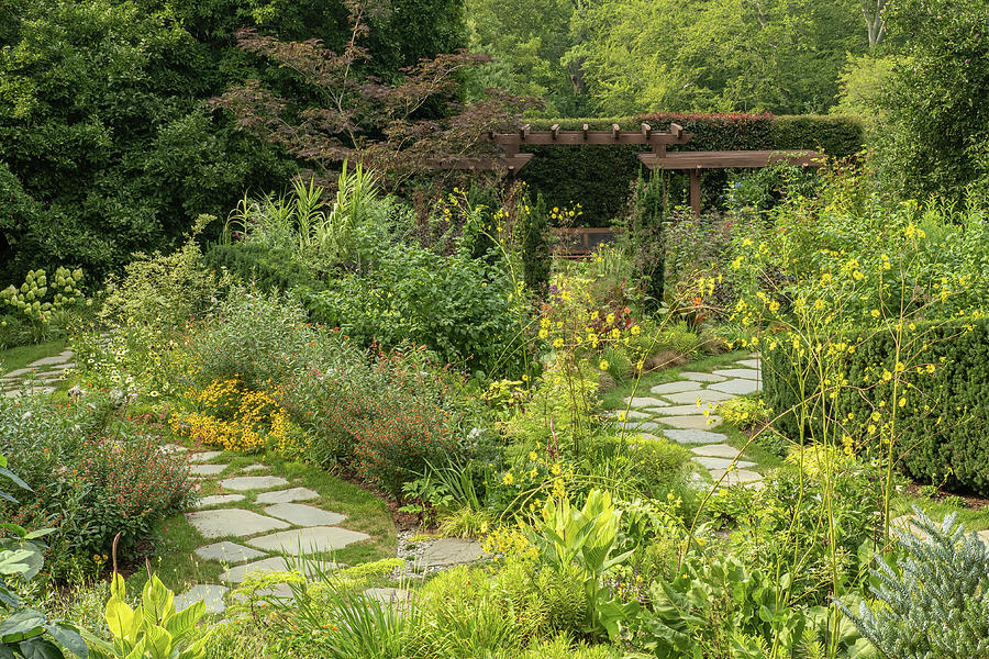 Garden Paths at Chanticleer Photograph by Kristia Adams
