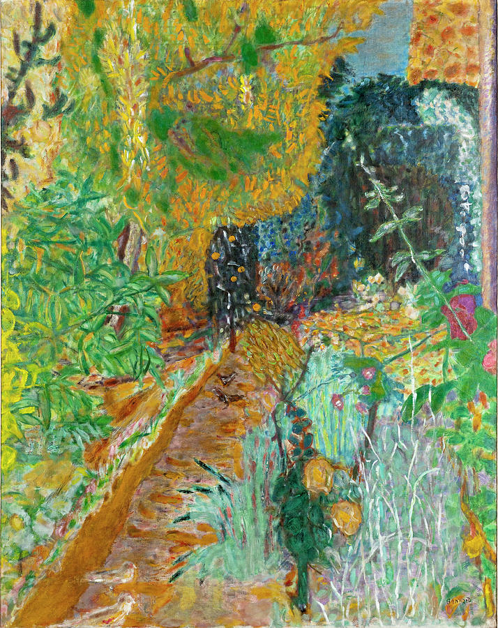 Garden Pierre Bonnard 1936 Painting by Pierre Bonnard - Fine Art America