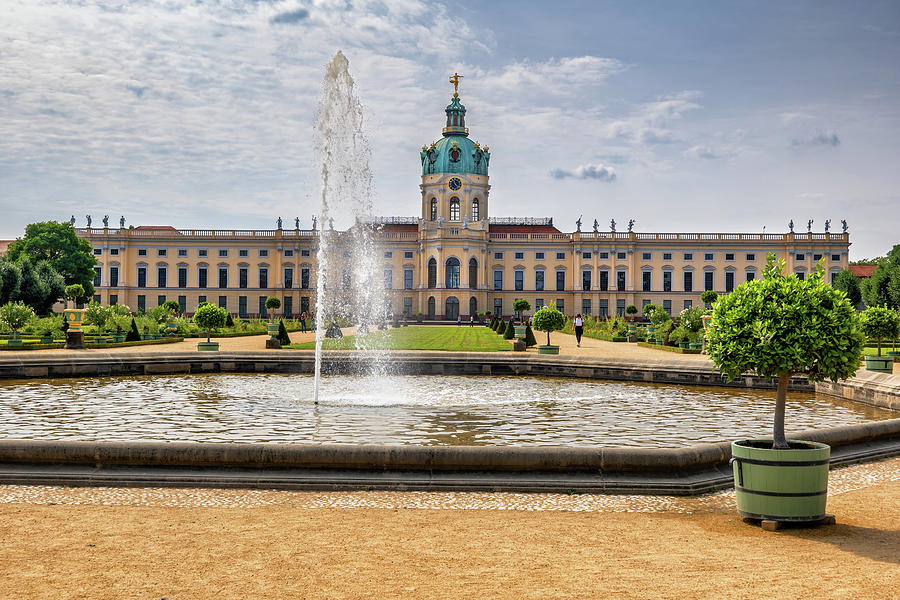 Garden View Of Charlottenburg Palace In Berlin Photograph by Artur Bogacki