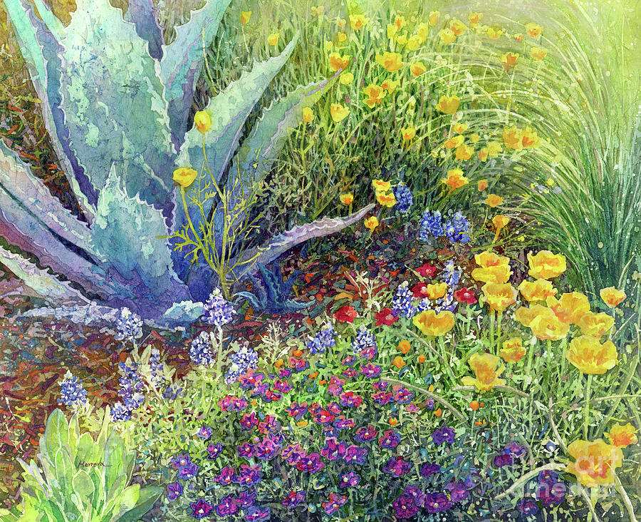 Flower Painting - Gardeners Delight by Hailey E Herrera