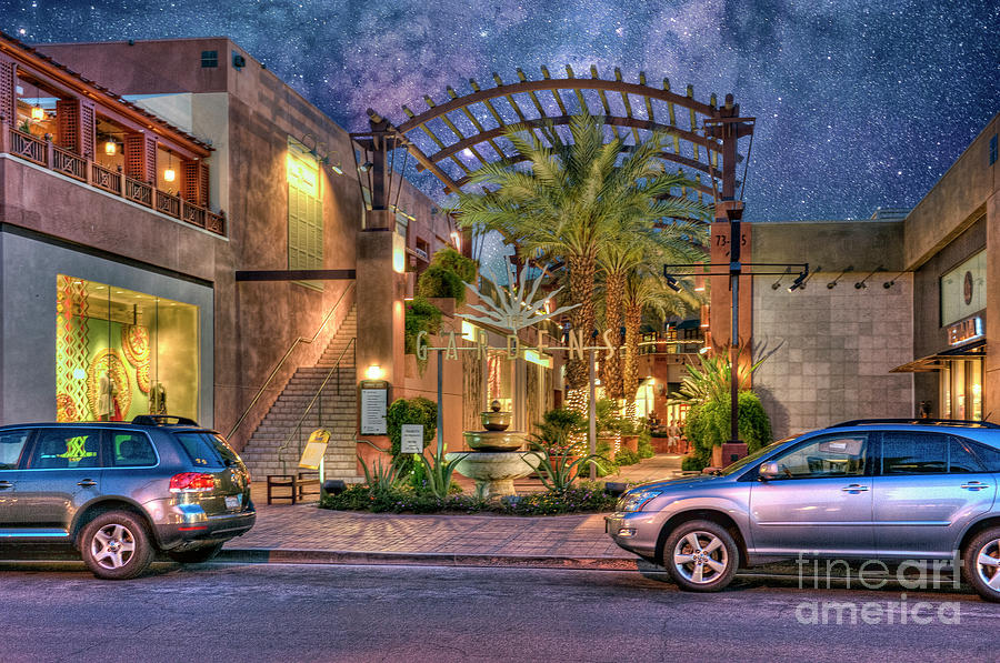 Gardens El Paseo Palm Desert Photograph by David Zanzinger - Pixels