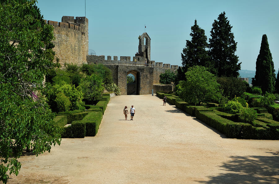 Gardens of the Convent of Crist in Tomar Photograph by Angelo DeVal