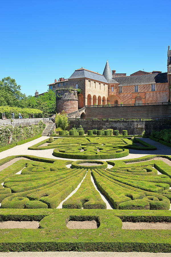 Gardens of the Palais de Berbie in Albi, France. Photograph by David Forman