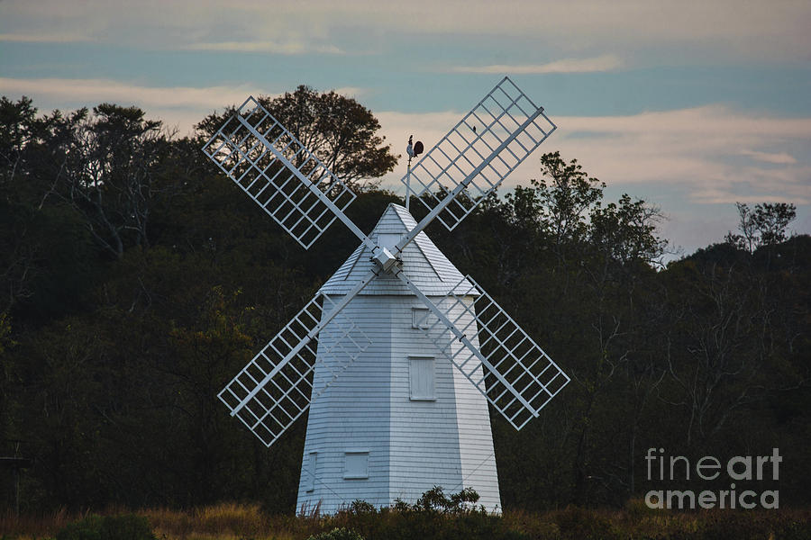 Landscape Photograph - Gardiners Windmill by Ray Larsen