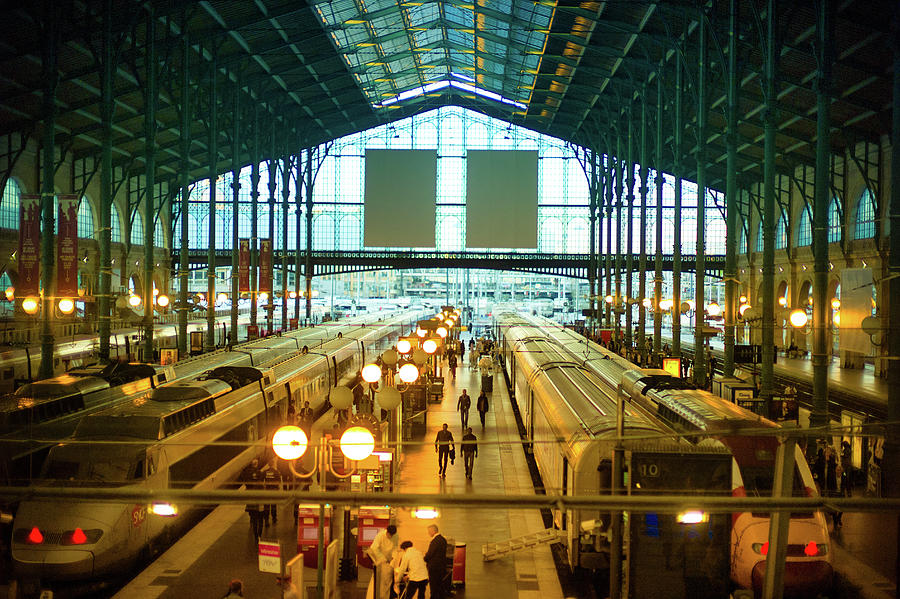 Gare du Nord, Paris Photograph by Eugene Nikiforov