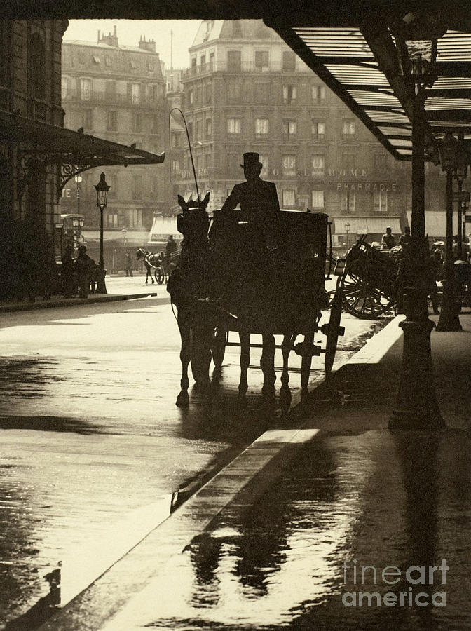 GARE ST. LAZARE, c1905 Photograph by A Roussel