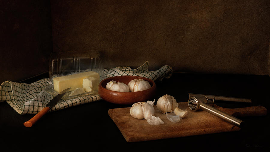 Garlic and Butter Photograph by John Rivera