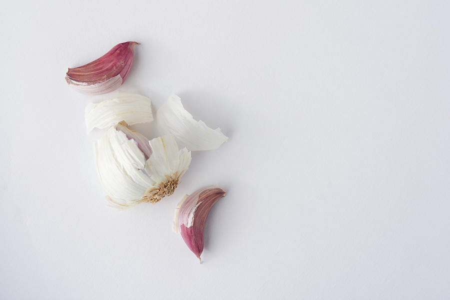 Garlic Bulb Top View Photograph by Scott Lyons