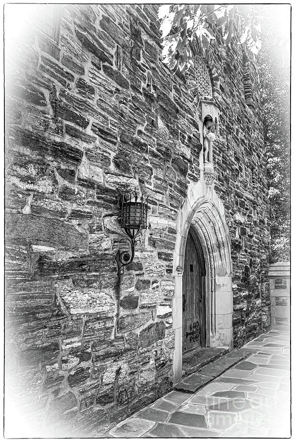 Garrett Memorial Chapel Facade Photograph by William Norton