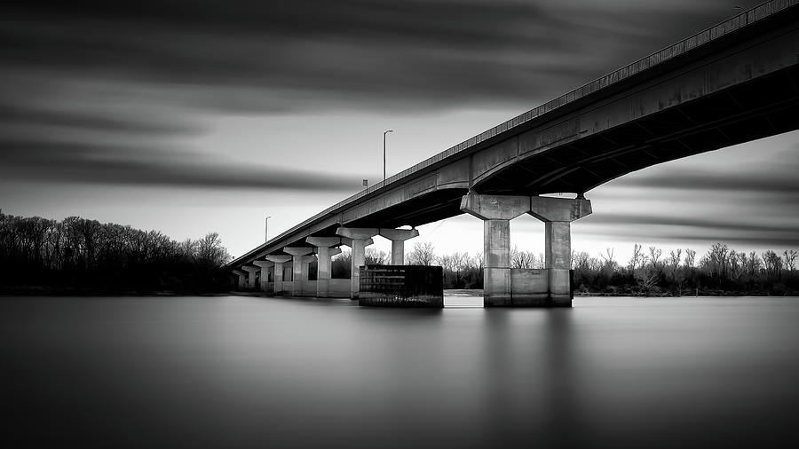 Garrison Street Bridge Photograph by James Barber