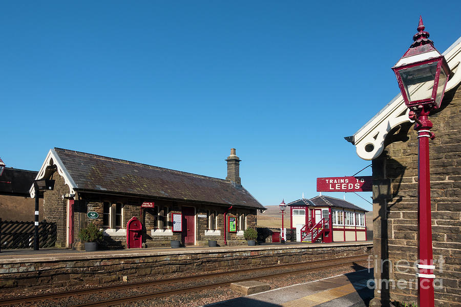 Garsdale Station on the Settle Carlisle Railway Photograph by Louise ...