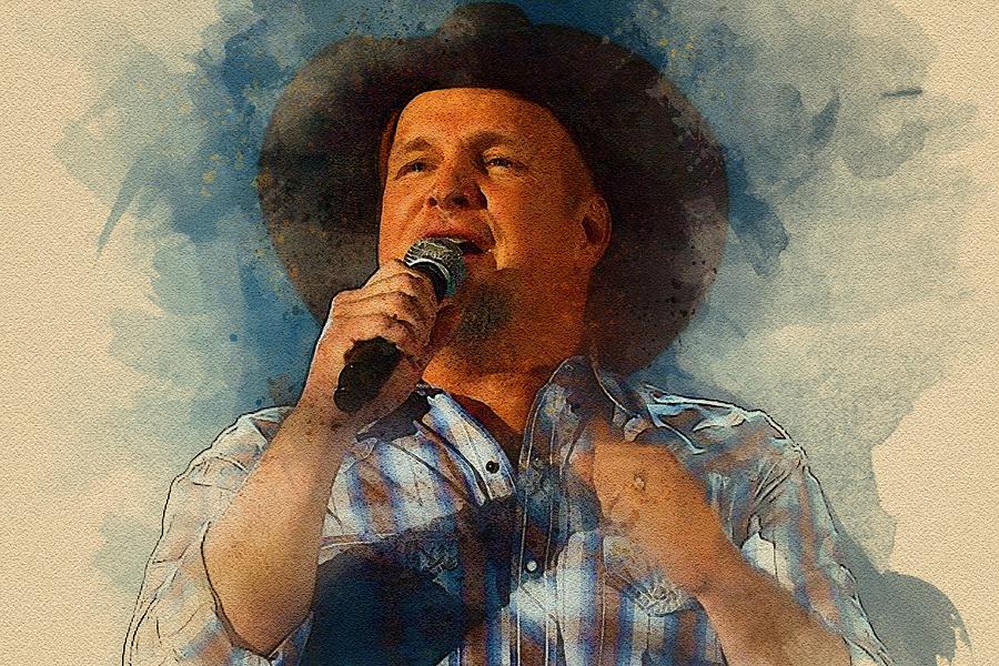 Garth Brooks Digital Art By Alphonse Southall - Fine Art America