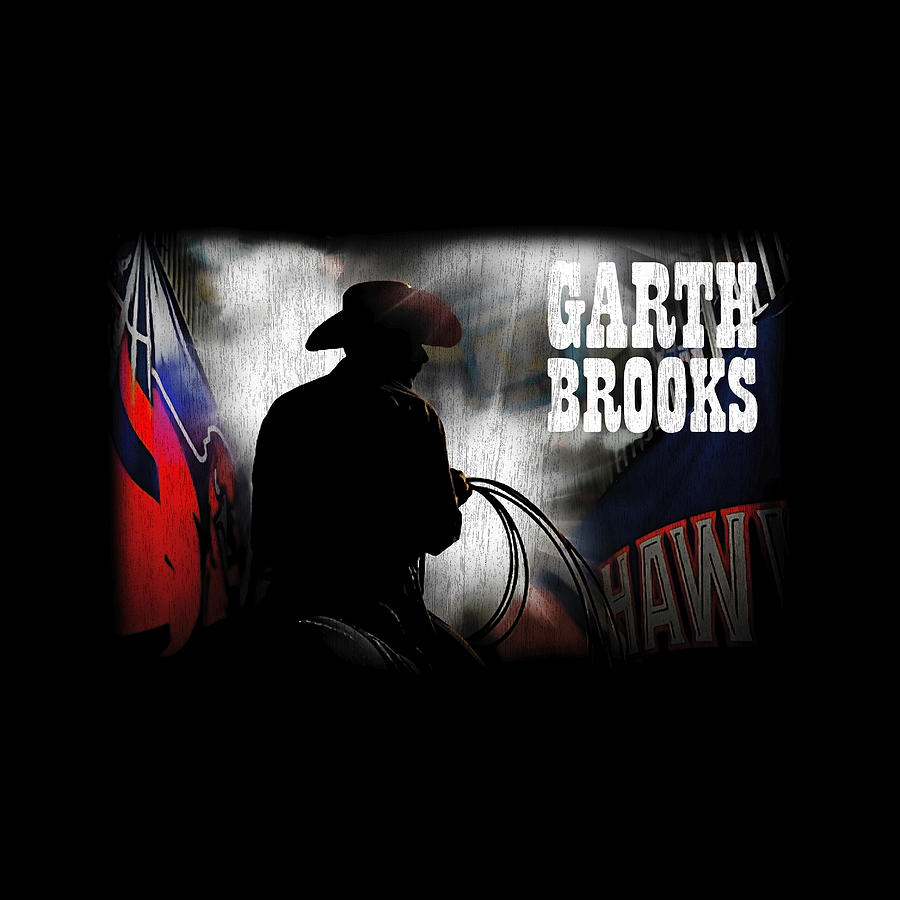 Garth Brooks Digital Art By Royco Ayam - Fine Art America