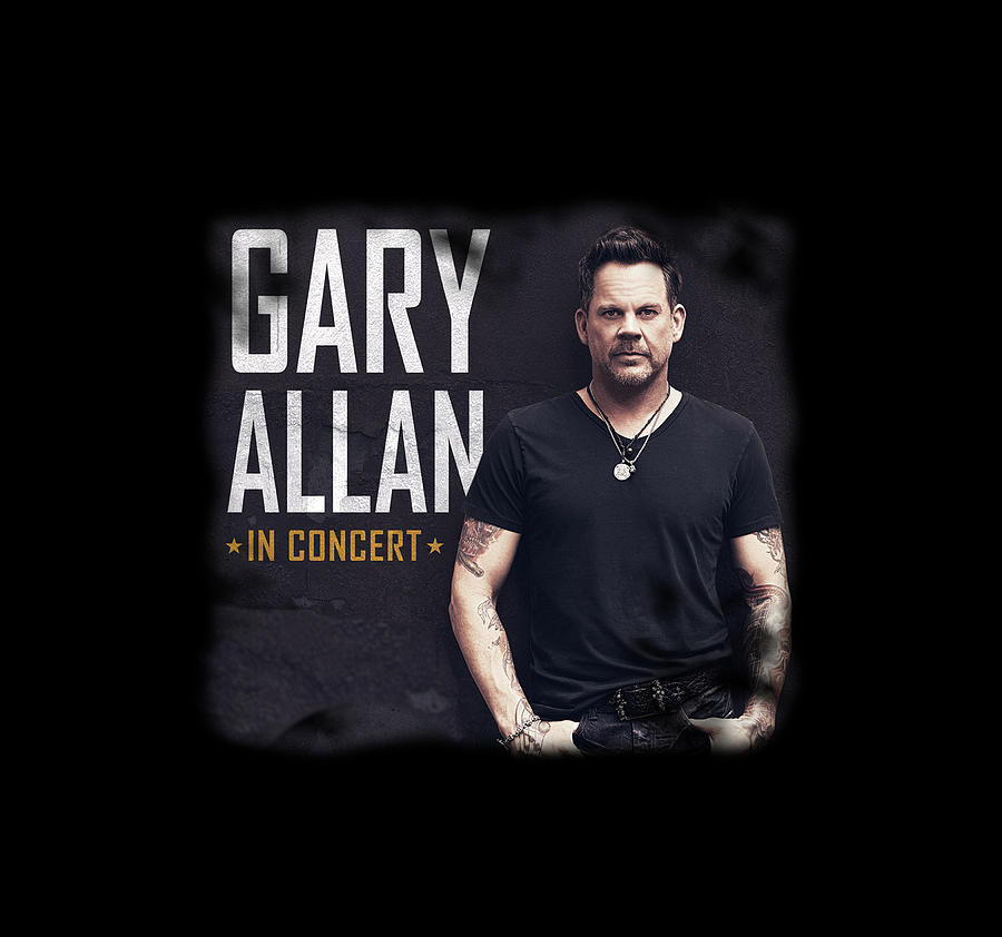 Gary Allan Tour 2018 Digital Art by Fian Gale Fine Art America