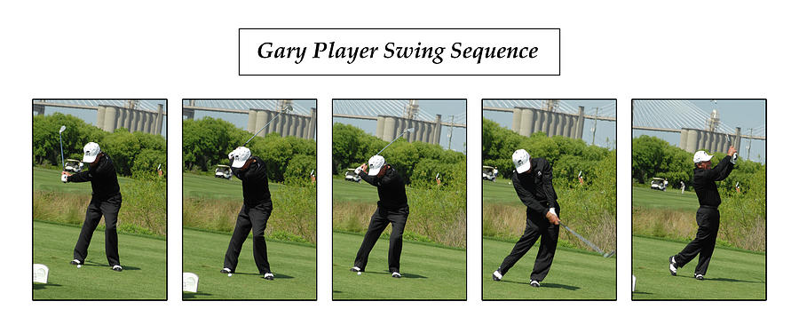 Gary Player Swing Sequence Photograph by Jerry Griffin