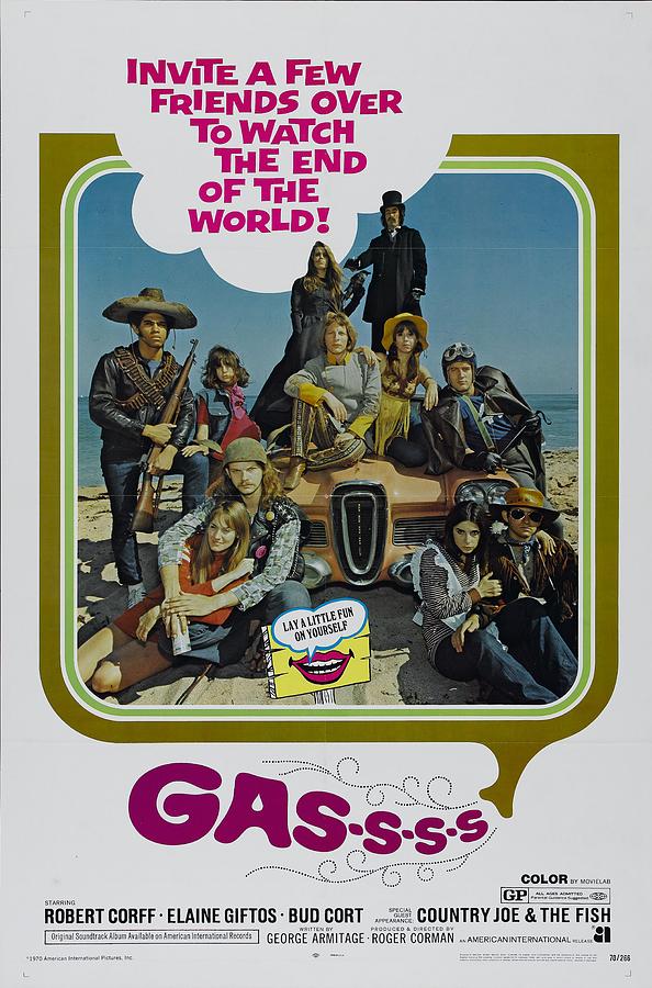 Gas - 1970 - Vintage Movie Poster Photograph by Old Vintique - Fine Art ...