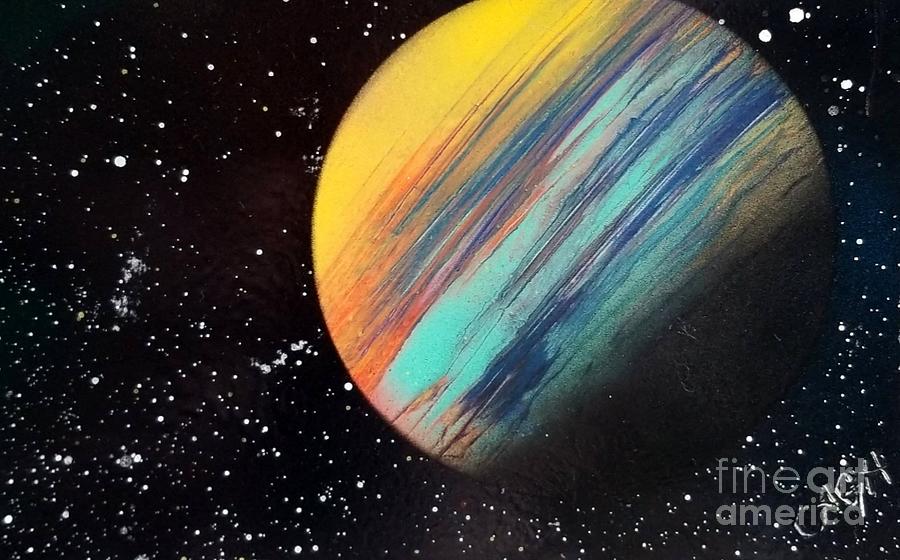 Gas Giant of Many colors Digital Art by Ariel Hinman