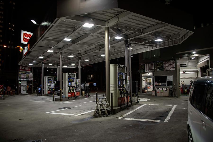 Gas in Japan Photograph by David Bearden Fine Art America