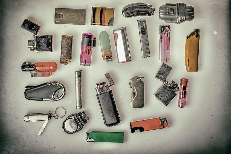 Gas lighters Photograph by © Eleonora Galli