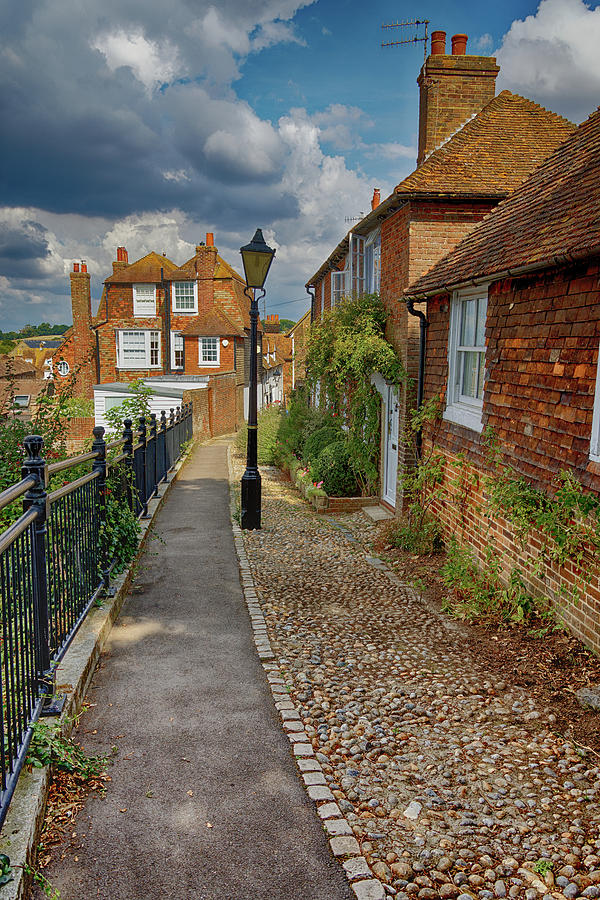 Gaslit Walk in Rye Sussex Photograph by John Gilham