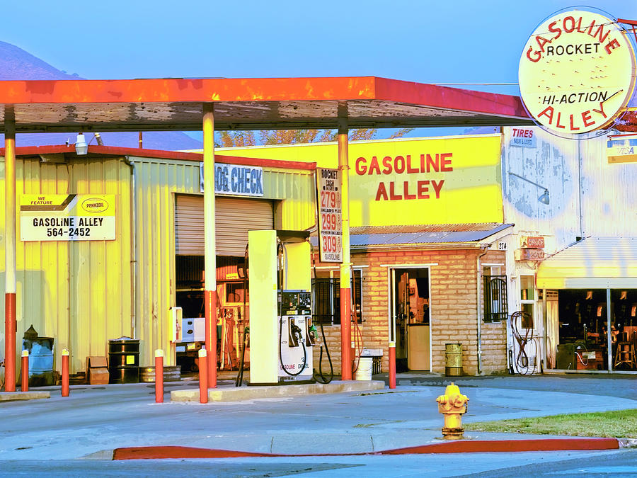 Gasoline Alley Photograph by Dominic Piperata