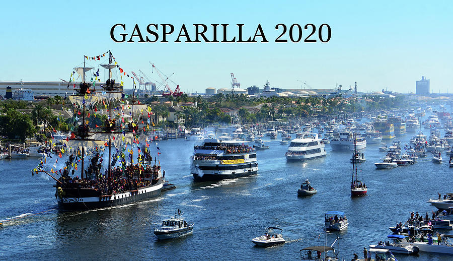 Gasparilla 2020 poster A Photograph by David Lee Thompson