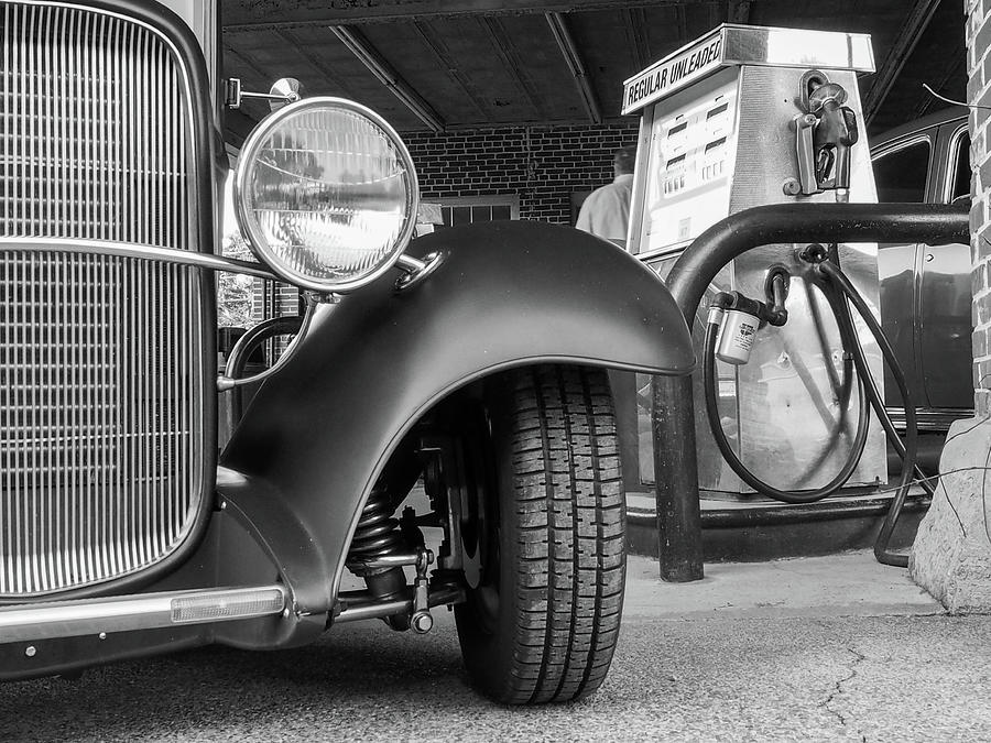 Gassing Up the Old Buggy Photograph by James C Richardson