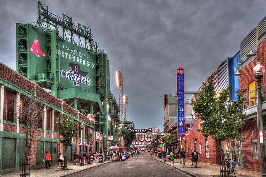 Boston Red Sox Photograph - Gate E - Fenway Park Boston by Joann Vitali