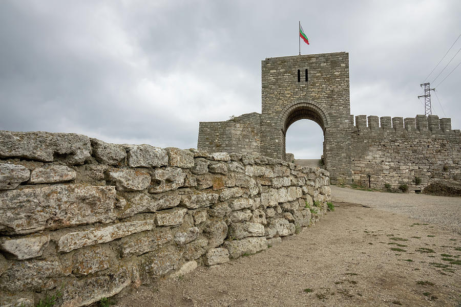 Gate Of Ancient Fortress Kaliakra On A Cape Kaliakra. Nord-east Bulgaria, Kavarna, Black Sea Photograph