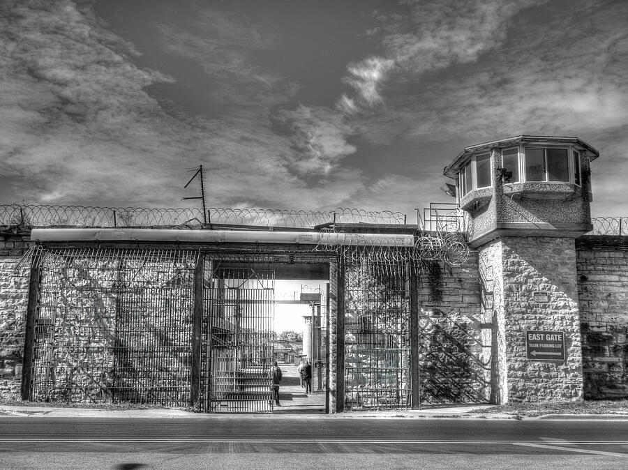 Gates of No Return Entrance to Old Joliet Prison Photograph by Kristia Adams Gates of No Return Entrance to Old Joliet Prison Photograph by Kristia Adams