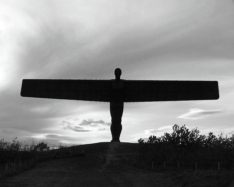  GATESHEAD. The Angel Of The North. Photograph by Lachlan Main