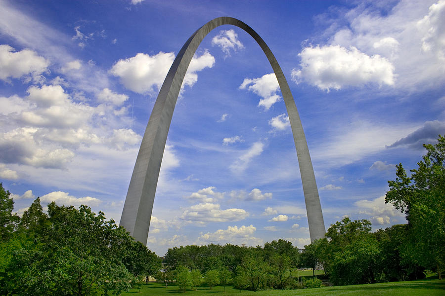Gateway Arch Photograph by Phil Bolles