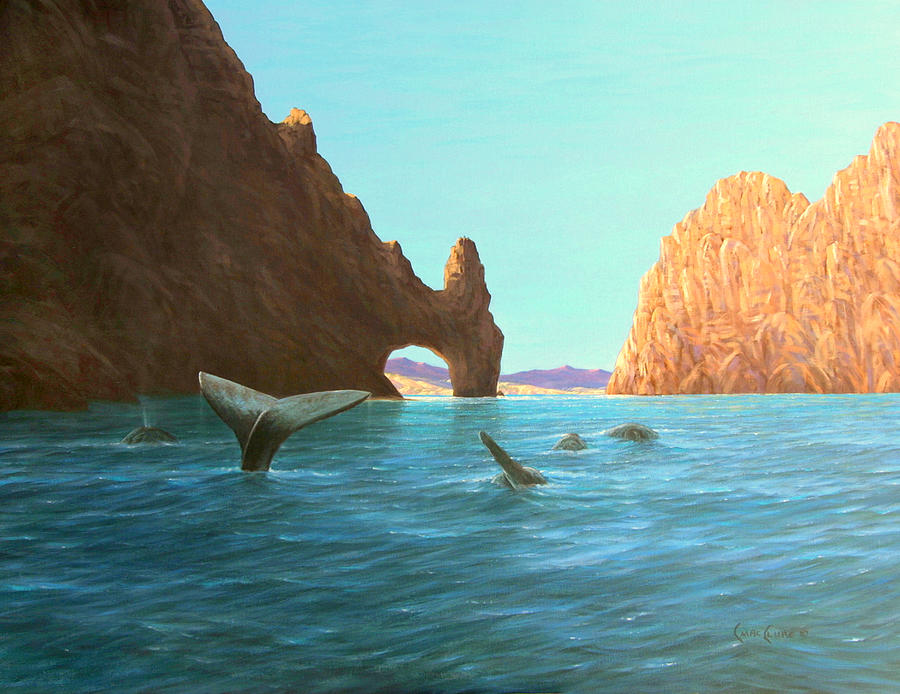 Gateway Cabo Painting by Chris MacClure