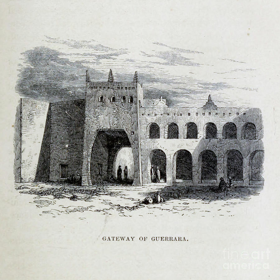 Gateway of Guerrara e1 Drawing by Historic illustrations - Fine Art America