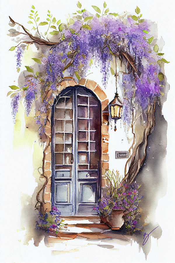 Gateway of Happiness Painting by Greg Collins