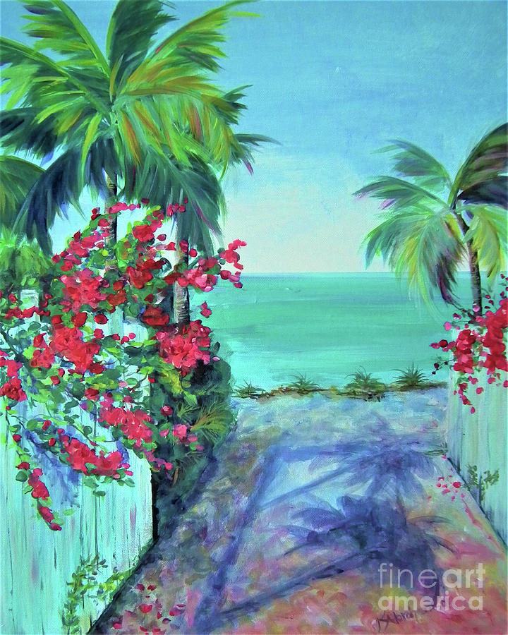 Gateway to Paradise Painting by Kristen Abrahamson